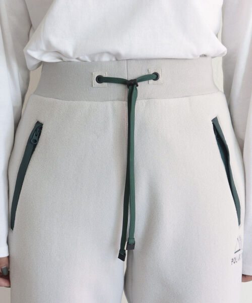 WILD THINGS（ワイルドシングス）の「【別注カラーあり】【WILD THINGS/ワイルドシングス】POLARTEC EASY PANTS　フリースパンツ（その他パンツ・レディース・ブラック/ライトグレー・M）」の8枚目の写真