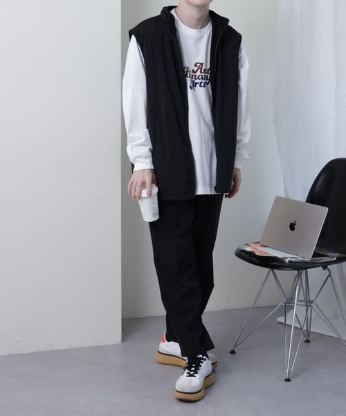 COLONY 2139（コロニートゥーワンスリーナイン）の「2139長袖Tシャツ(ストリートフォント）（Tシャツ/カットソー・メンズ・ホワイト/ブラック・MEDIUM/LARGE）」の10枚目の写真