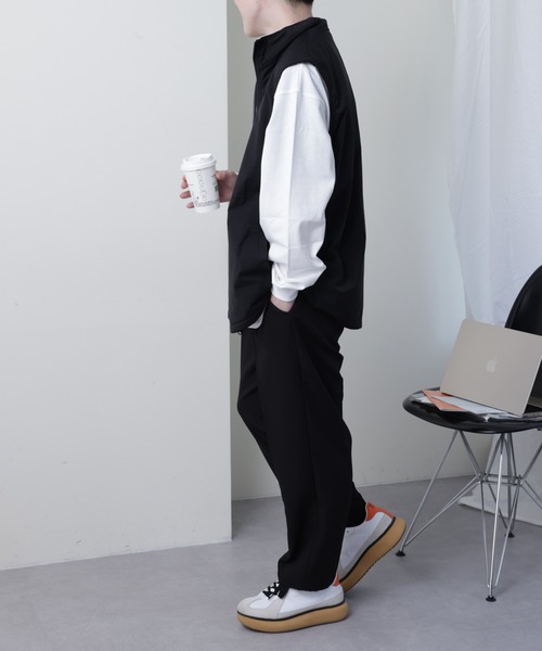 COLONY 2139（コロニートゥーワンスリーナイン）の「2139長袖Tシャツ(ストリートフォント）（Tシャツ/カットソー・メンズ・ホワイト/ブラック・MEDIUM/LARGE）」の13枚目の写真