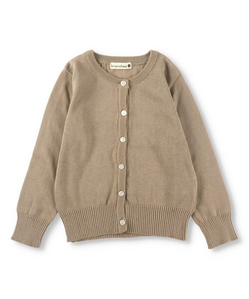 BRANSHES（ブランシェス）の「シンプルカーディガン（カーディガン/ボレロ・キッズ・キャメル/ネイビー/レッド・L/M/XL）」の11枚目の写真