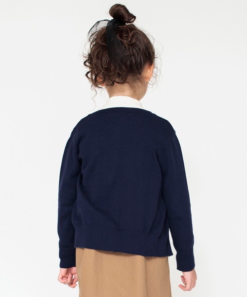 BRANSHES（ブランシェス）の「シンプルカーディガン（カーディガン/ボレロ・キッズ・キャメル/ネイビー/レッド・L/M/XL）」の22枚目の写真