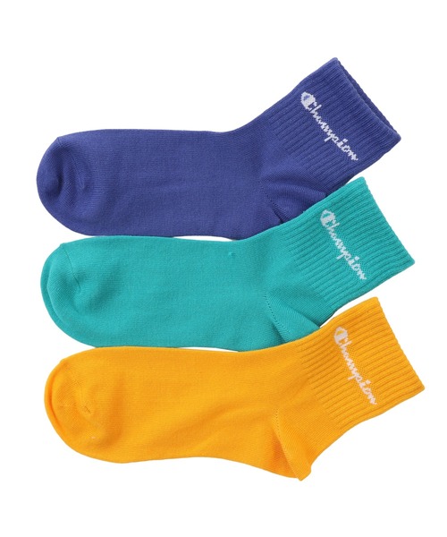 Champion(チャンピオン)の「【Champion/チャンピオン】レディース 【3足組】クォーターレングスソックス【ノンパイル】(ソックス/靴下・レディース・その他7/その他/その他3・SMALL)」の2枚目の写真