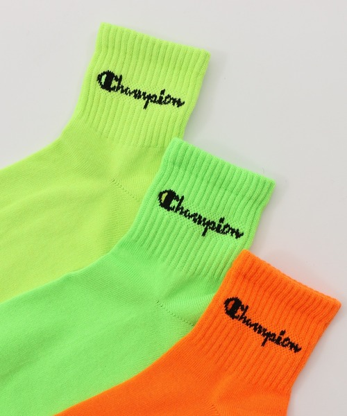 Champion(チャンピオン)の「【Champion/チャンピオン】レディース 【3足組】クォーターレングスソックス【ノンパイル】(ソックス/靴下・レディース・その他7/その他/その他3・SMALL)」の6枚目の写真