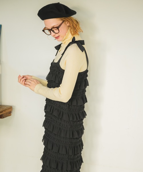 フリルデザインワンピース / frill design one-piece（ワンピース