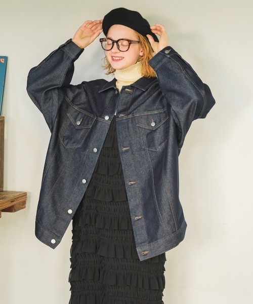 Birthday room（バースデイルーム）の「フリルデザインワンピース / frill design one-piece（ワンピース・レディース・ブラック・FREE）」の14枚目の写真
