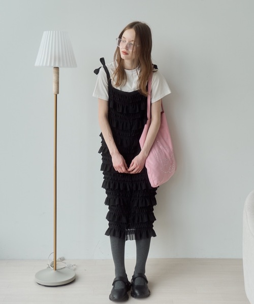 フリルデザインワンピース / frill design one-piece（ワンピース