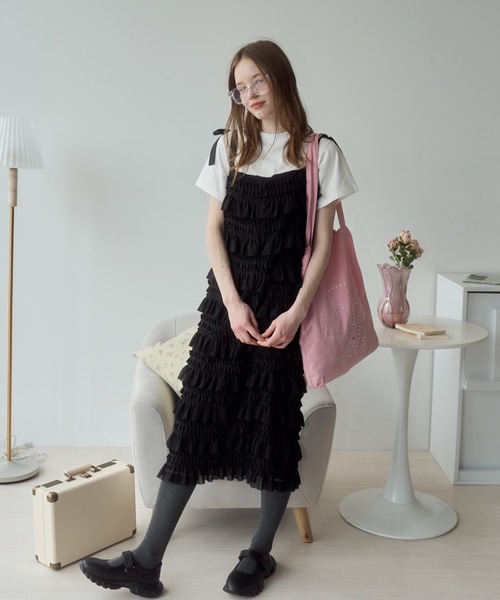 フリルデザインワンピース / frill design one-piece（ワンピース