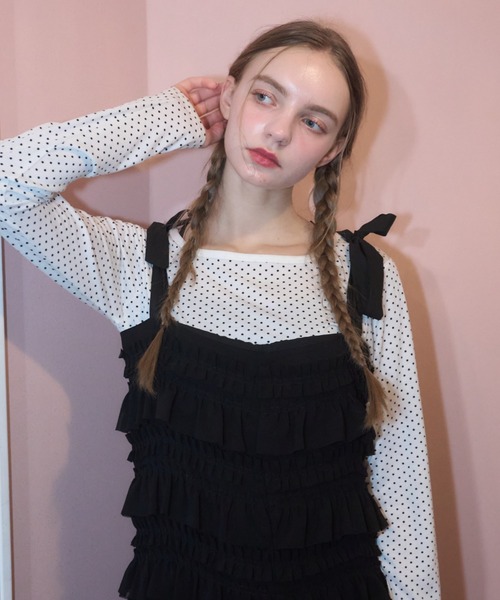 フリルデザインワンピース / frill design one-piece（ワンピース