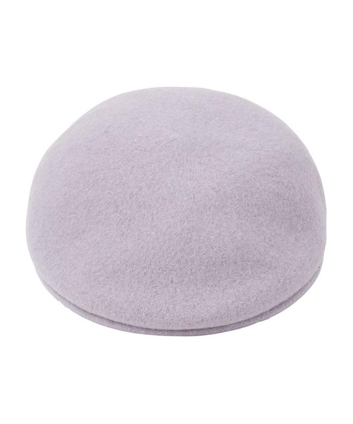 X-girl（エックスガール）の「HUNTING CAP（ハンチング/ベレー帽・レディース・ブラック/ホワイト/ライトパープル・ONE SIZE）」の9枚目の写真