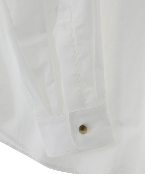 BALLAST ARK（バラストアーク）の「BALLAST ARK / バラストアーク：DRESS SHIRTS：BA06-SH002[AST]（シャツ/ブラウス・メンズ・ネイビー/ホワイト・M/L）」の9枚目の写真