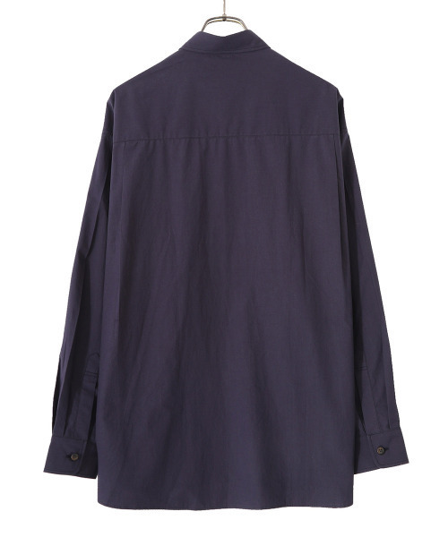 BALLAST ARK（バラストアーク）の「BALLAST ARK / バラストアーク：DRESS SHIRTS：BA06-SH002[AST]（シャツ/ブラウス・メンズ・ネイビー/ホワイト・M/L）」の17枚目の写真