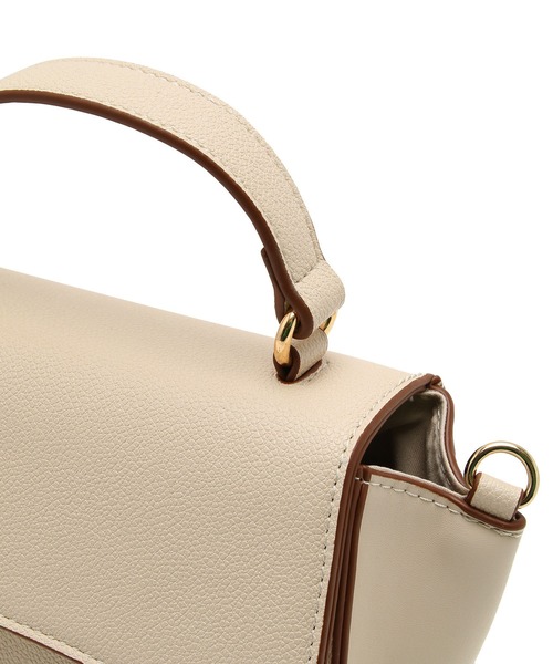 ROPE' PICNIC（ロペピクニック）の「アールフラップスクエアミドルショルダーバッグ（ショルダーバッグ・レディース・キナリ/ブラウン/ブラック・FREE）」の19枚目の写真