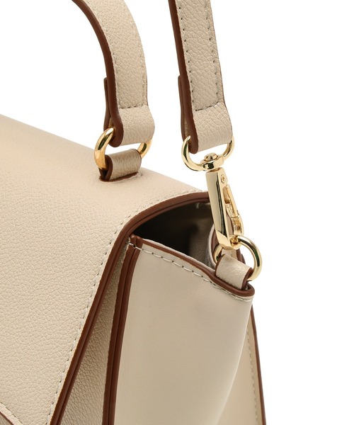 ROPE' PICNIC（ロペピクニック）の「アールフラップスクエアミドルショルダーバッグ（ショルダーバッグ・レディース・キナリ/ブラウン/ブラック・FREE）」の20枚目の写真