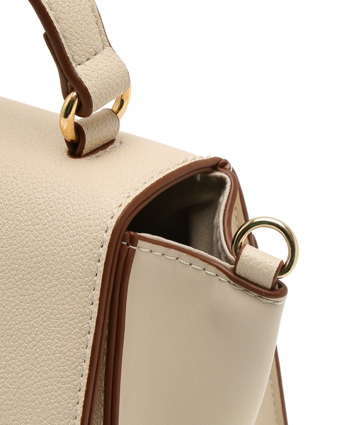 ROPE' PICNIC（ロペピクニック）の「アールフラップスクエアミドルショルダーバッグ（ショルダーバッグ・レディース・キナリ/ブラウン/ブラック・FREE）」の21枚目の写真