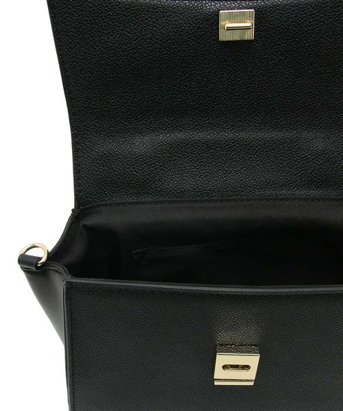 ROPE' PICNIC（ロペピクニック）の「アールフラップスクエアミドルショルダーバッグ（ショルダーバッグ・レディース・キナリ/ブラウン/ブラック・FREE）」の9枚目の写真