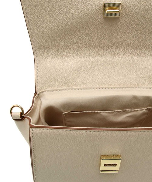 ROPE' PICNIC（ロペピクニック）の「アールフラップスクエアミドルショルダーバッグ（ショルダーバッグ・レディース・キナリ/ブラウン/ブラック・FREE）」の10枚目の写真