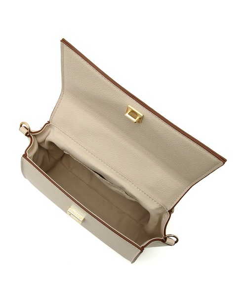 ROPE' PICNIC（ロペピクニック）の「アールフラップスクエアミドルショルダーバッグ（ショルダーバッグ・レディース・キナリ/ブラウン/ブラック・FREE）」の12枚目の写真