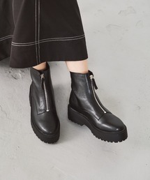 ORiental TRaffic | ■2022秋冬新作■厚底フロントジップブーツ/21425(ブーツ)