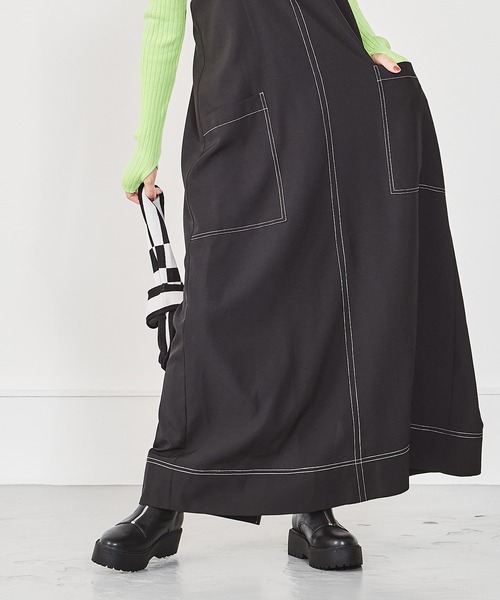 ORiental TRaffic(オリエンタルトラフィック)の「厚底フロントジップブーツ/21425(ブーツ・レディース・ブラック/グレー・SS/S/M/L/LL/3L)」の12枚目の写真