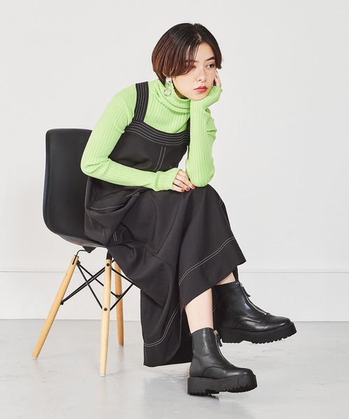 ORiental TRaffic（オリエンタルトラフィック）の「厚底フロントジップ