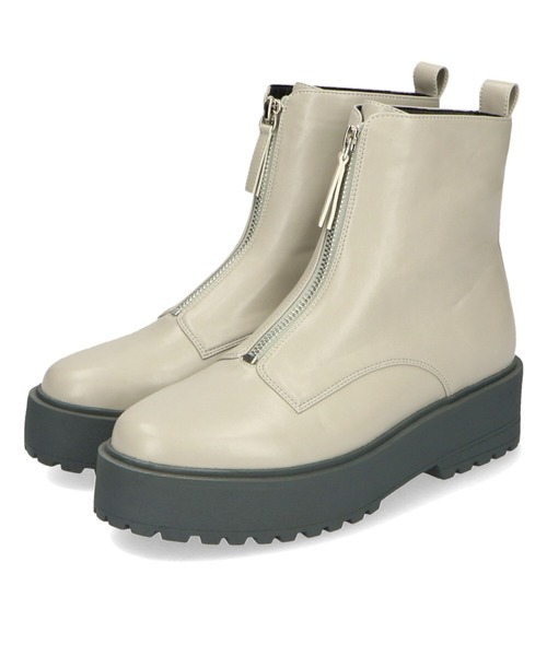 ORiental TRaffic(オリエンタルトラフィック)の「厚底フロントジップブーツ/21425(ブーツ・レディース・ブラック/グレー・SS/S/M/L/LL/3L)」の17枚目の写真