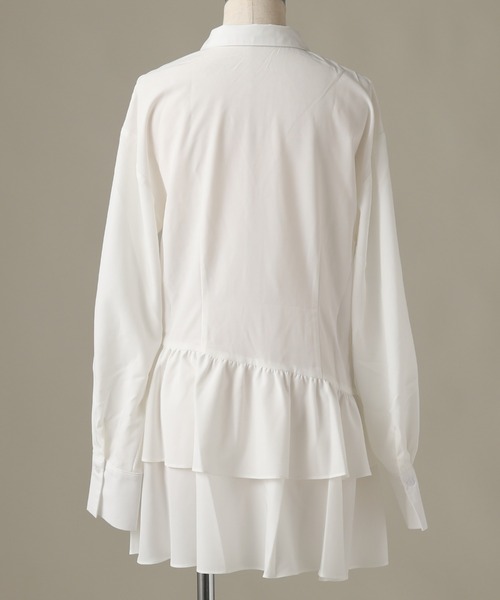 Cheek（チーク）の「ミニケーブルカーデ＋チュニックワンピース（チュニック・レディース・ブラウン/ブラック/グレー・MEDIUM）」の20枚目の写真