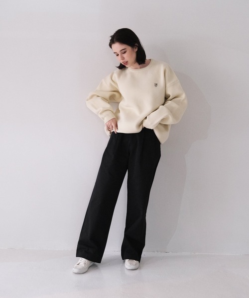 TINA：JOJUN（ティーナジョジュン）の「コットン チノトラウザーパンツ TINA：JOJUN（チノパンツ・レディース・グレイッシュベージュ/ライトブラウン/ブラック・S/M）」の21枚目の写真