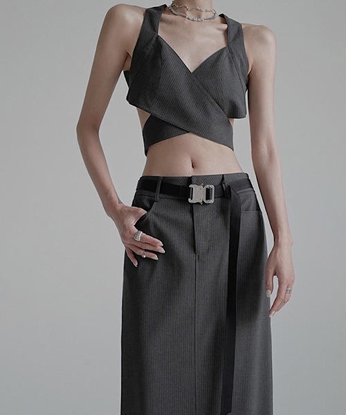 COS ベスト THE OVERSIZED FISHNET VEST オーバーサイズフィッシュネット