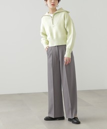 N.(N. Natural Beauty Basic) | 【S Size Line】◆センタープレスタックワイドパンツ(スラックス)