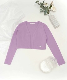 Prima Scherrer（プリマシェレル）の「パール釦 ニット ボレロ Prima Scherrer（カーディガン/ボレロ）」