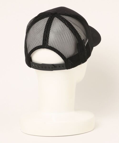 BRIXTON（ブリクストン）の「ブリクストン メッシュキャップ ブランドパッチ インディアン（キャップ・メンズ・ブラック/ベージュ・FREE）」の3枚目の写真