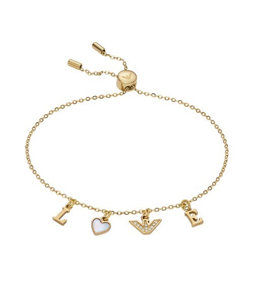 EMPORIO ARMANI（エンポリオアルマーニ）の「エンポリオ・アルマーニ アクセサリー レディース ブレスレット  EGS2969710（ブレスレット・レディース・ゴールド・FREE）」の5枚目の写真