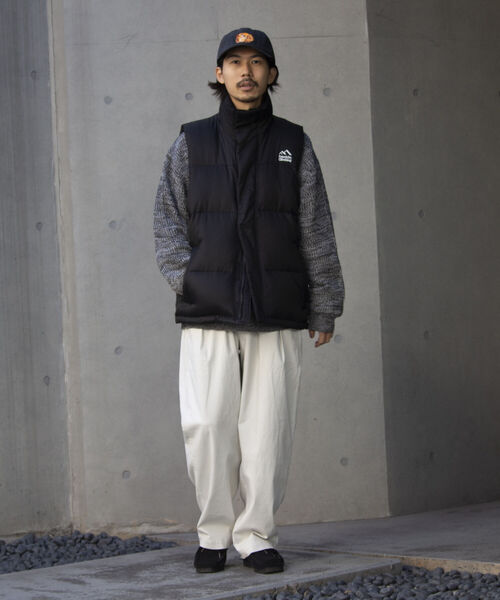 GLOSTER（グロスター）の「【GLOSTER/グロスター】ローゲージミックスニット ビッグシルエット 畦ニット グラデーション スプリングニット（ニット/セーター・メンズ・ホワイト系その他/グレー系その他/ブルー系その他・S/M/L）」の7枚目の写真