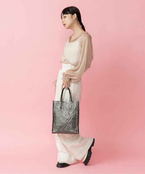 Casselini(キャセリーニ)の「Casselini(キャセリーニ)シャイントート(トートバッグ・レディース・ゴールド/ブロンズ/シルバー/ブラック・FREE)」の7枚目の写真