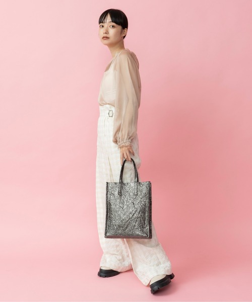 Casselini(キャセリーニ)の「Casselini(キャセリーニ)シャイントート(トートバッグ・レディース・ゴールド/ブロンズ/シルバー/ブラック・FREE)」の8枚目の写真