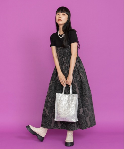 Casselini(キャセリーニ)の「Casselini(キャセリーニ)シャイントート(トートバッグ・レディース・ゴールド/ブロンズ/シルバー/ブラック・FREE)」の9枚目の写真