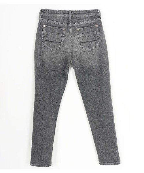 C.C.CROSS（シーシークロス）の「【C.C.CROSS/ シーシークロス】リラックスストレートデニム（デニムパンツ・レディース・グレー・SMALL/MEDIUM）」の3枚目の写真