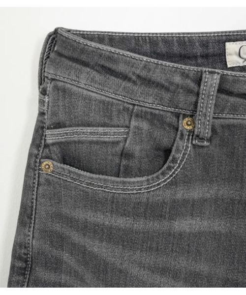 C.C.CROSS（シーシークロス）の「【C.C.CROSS/ シーシークロス】リラックスストレートデニム（デニムパンツ・レディース・グレー・SMALL/MEDIUM）」の2枚目の写真