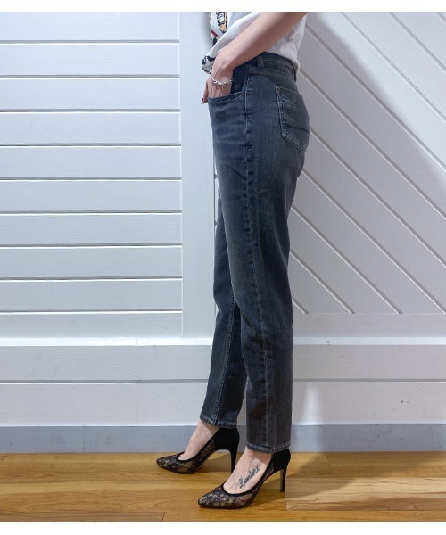 C.C.CROSS（シーシークロス）の「【C.C.CROSS/ シーシークロス】リラックスストレートデニム（デニムパンツ・レディース・グレー・SMALL/MEDIUM）」の10枚目の写真