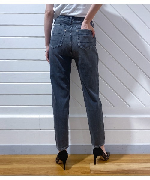 C.C.CROSS（シーシークロス）の「【C.C.CROSS/ シーシークロス】リラックスストレートデニム（デニムパンツ・レディース・グレー・SMALL/MEDIUM）」の8枚目の写真