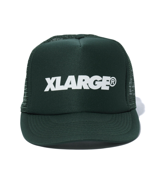 XLARGE（エクストララージ）の「STANDARD LOGO MESH CAP（キャップ・メンズ・グレー/グリーン/ネイビー/ホワイト/ブラック・ONE SIZE）」の5枚目の写真