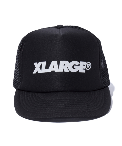 XLARGE（エクストララージ）の「STANDARD LOGO MESH CAP（キャップ・メンズ・グレー/グリーン/ネイビー/ホワイト/ブラック・ONE SIZE）」の3枚目の写真
