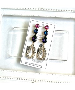 guriguri / ブルー ビジュー ピアス（ピアス（両耳用））｜Ray