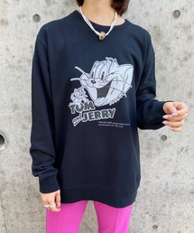 キャラチョイ（キャラチョイ）の「TOM&JERRY/トムとジェリー/FACE/スウェット/映画/キャラクター（スウェット）」