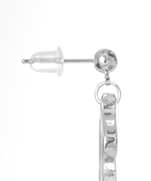 Figments（フィグメンツ）の「ファイヤーデザインピアス（ピアス（両耳用）・レディース・シルバー・FREE）」の4枚目の写真