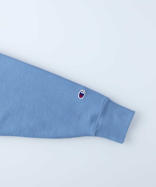 Champion(チャンピオン)の「【Champion】華奢ロゴプリント(スウェット・レディース・ネイビー/オフホワイト/ブルー・L/M)」の9枚目の写真