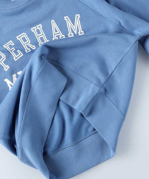 Champion(チャンピオン)の「【Champion】華奢ロゴプリント(スウェット・レディース・ネイビー/オフホワイト/ブルー・L/M)」の13枚目の写真