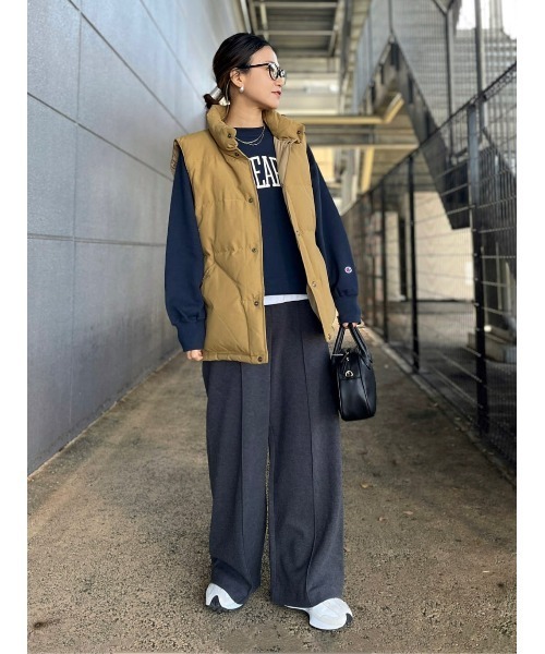 Champion(チャンピオン)の「【Champion】華奢ロゴプリント(スウェット・レディース・ネイビー/オフホワイト/ブルー・L/M)」の19枚目の写真