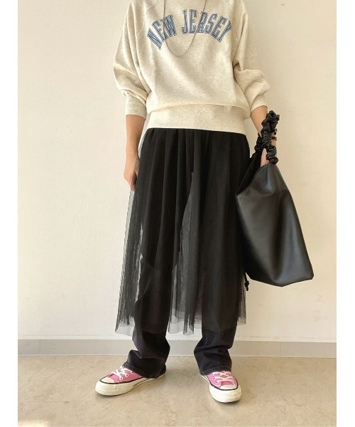 Champion(チャンピオン)の「【Champion】華奢ロゴプリント(スウェット・レディース・ネイビー/オフホワイト/ブルー・L/M)」の7枚目の写真