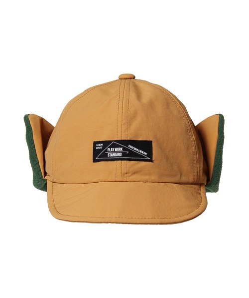 14+（イチヨンプラス）の「イヤーキャップ（キャップ・キッズ・ブラック/ネイビー/ベージュ・FREE）」の4枚目の写真